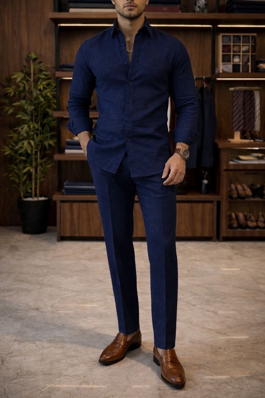 Coastline PureLinen Cord Casual Set