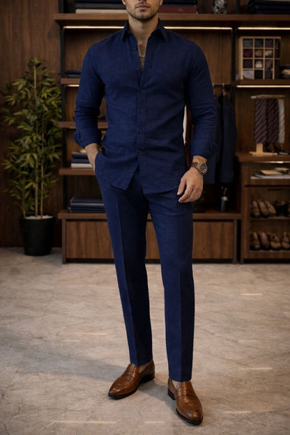 Coastline PureLinen Cord Casual Set