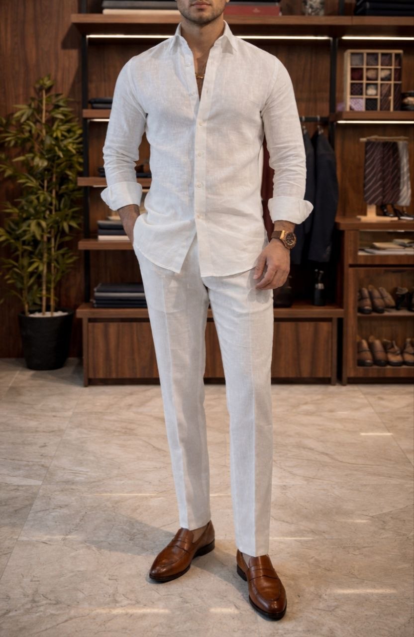 Coastline PureLinen Cord Casual Set
